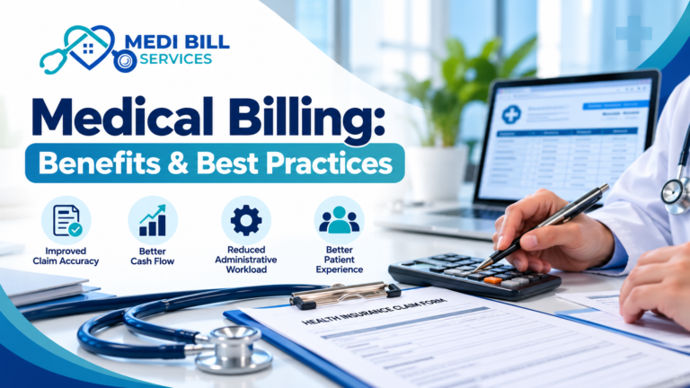 Medical billing benefits and best practices for healthcare providers by Medi Bill Services
